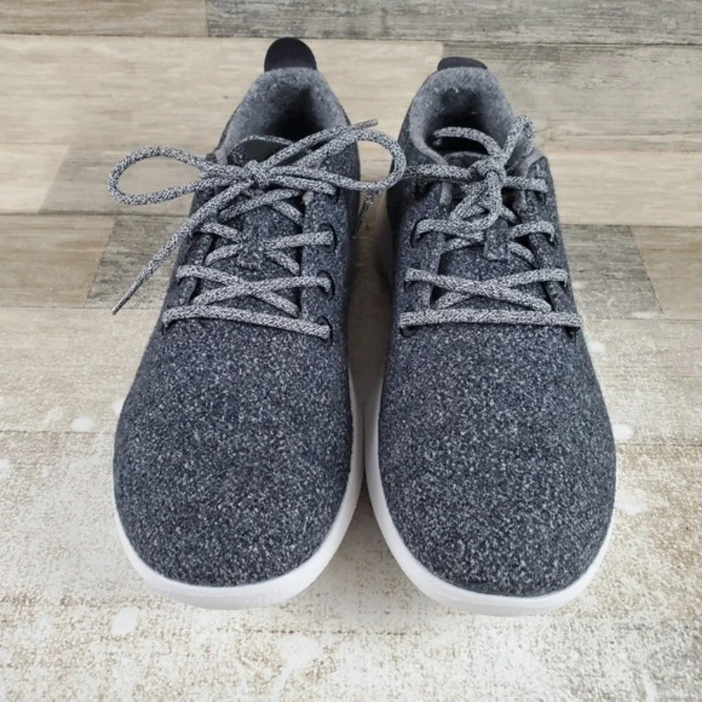 Allbirds Wool Runner Mens Shoes Sz 10 M Natural Gray Merino Wool Lace Up Sneaker